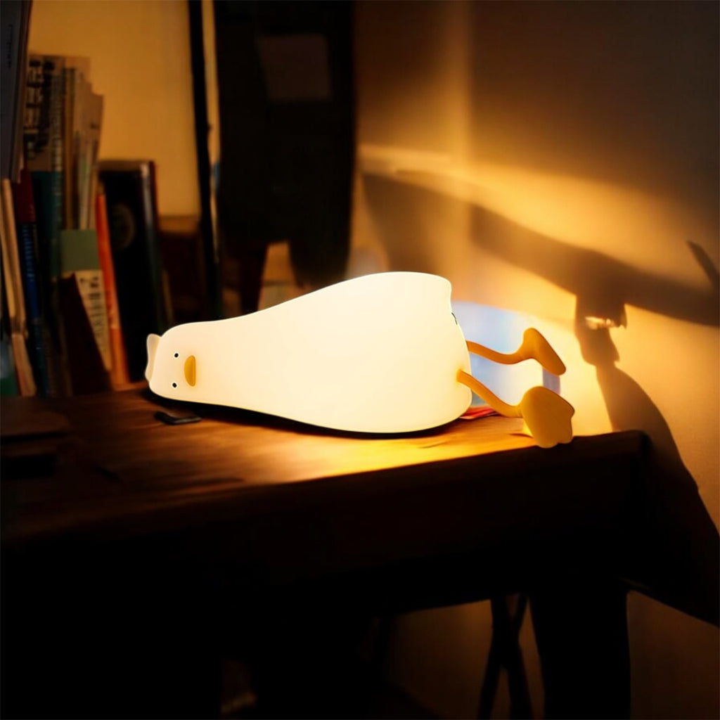 Lying Flat Duck Night Light
