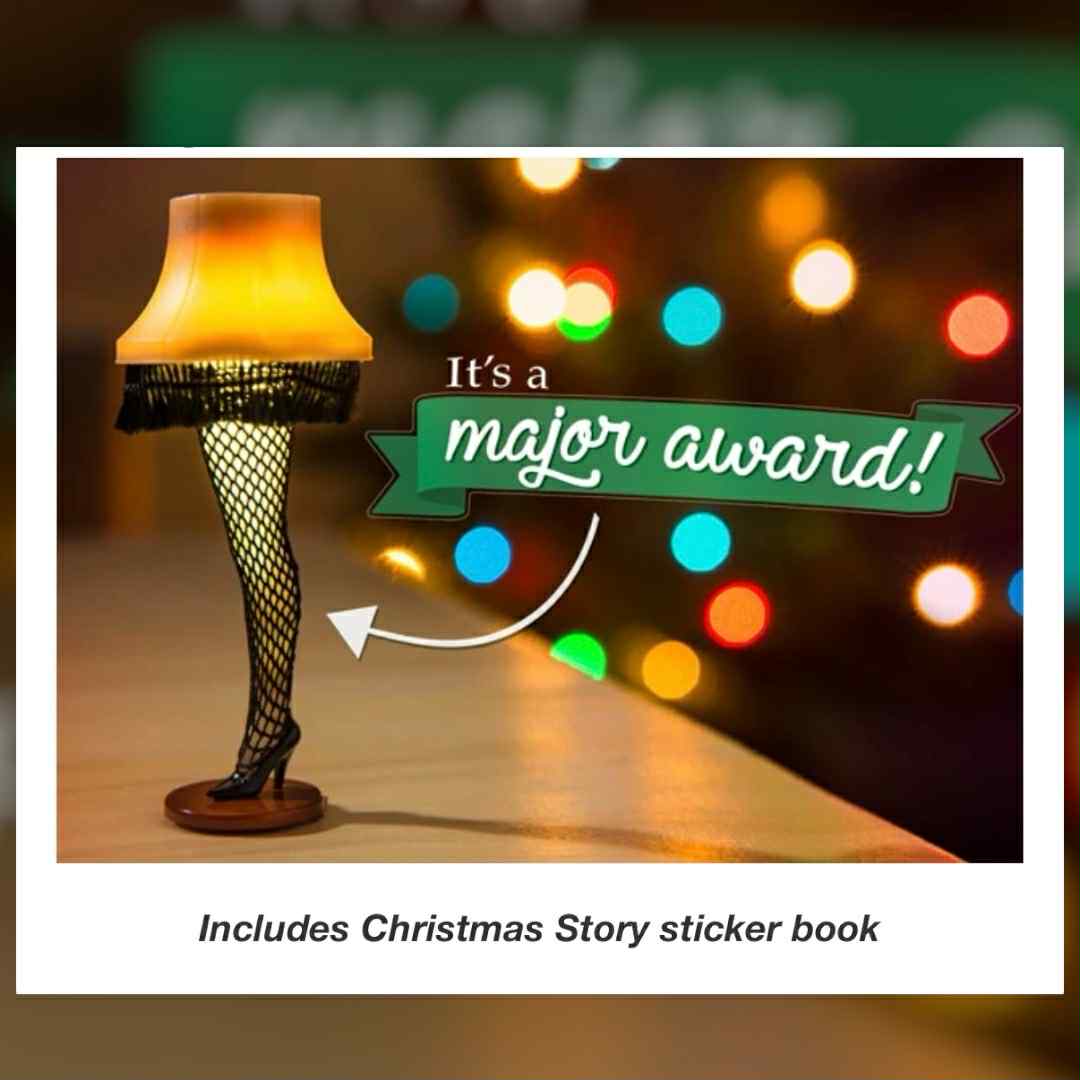 Mini Leg Lamp Kit – DIY Retro Night Light Inspired by A Christmas Story