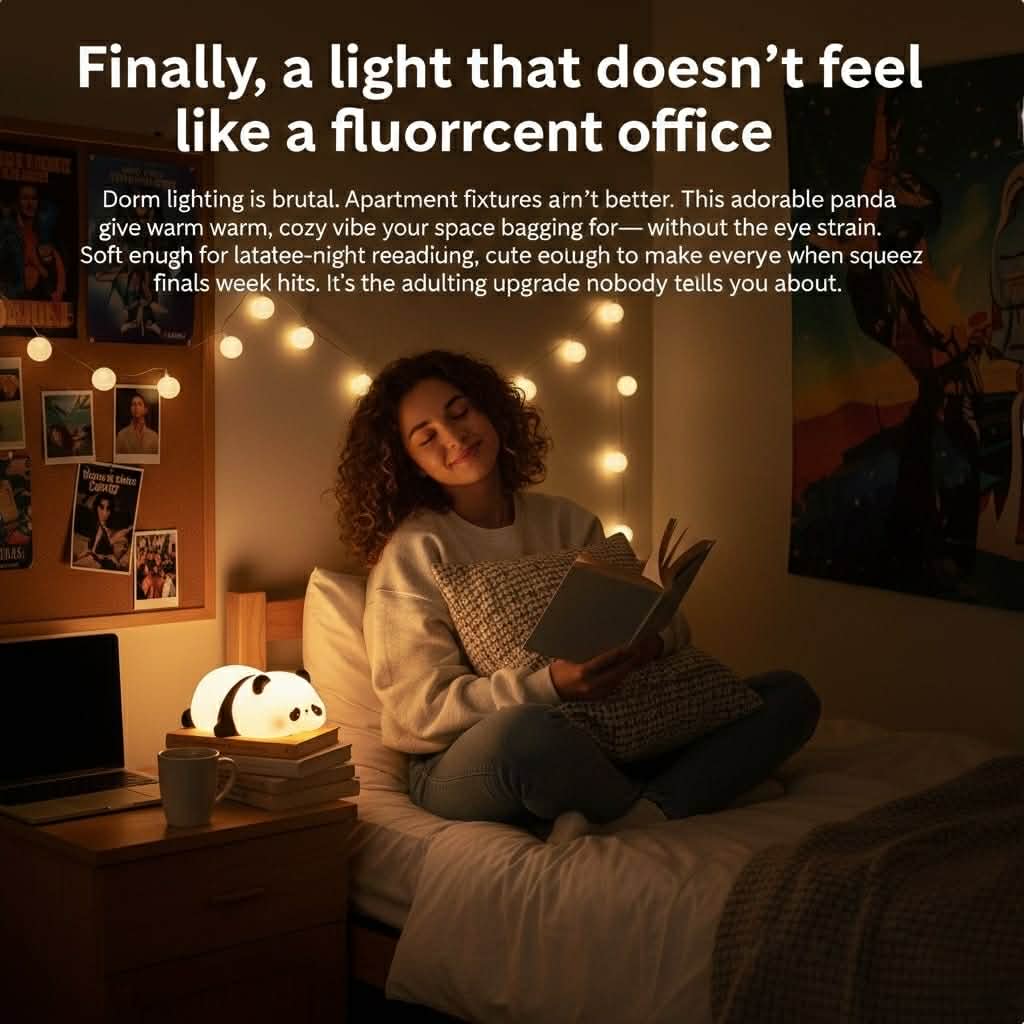 Cute Panda Night Light