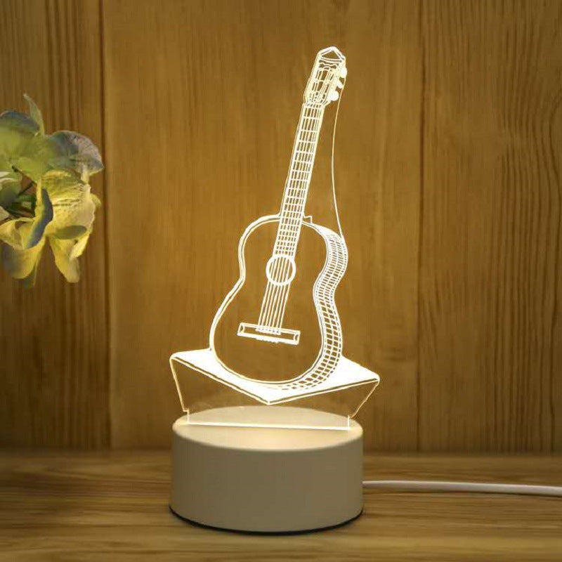 Smart Voice Control 3D LED Night Light