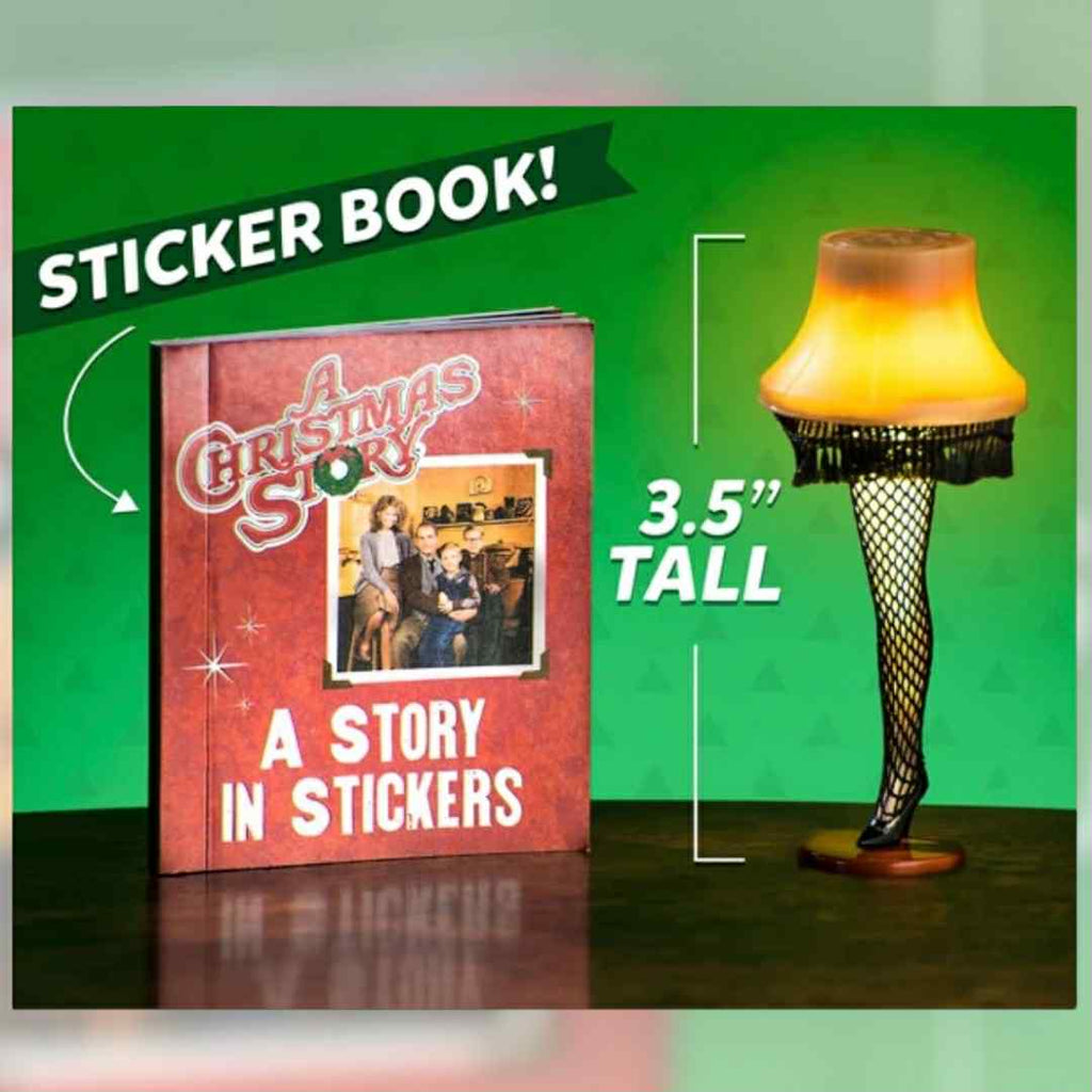 Mini Leg Lamp Kit – DIY Retro Night Light Inspired by A Christmas Story