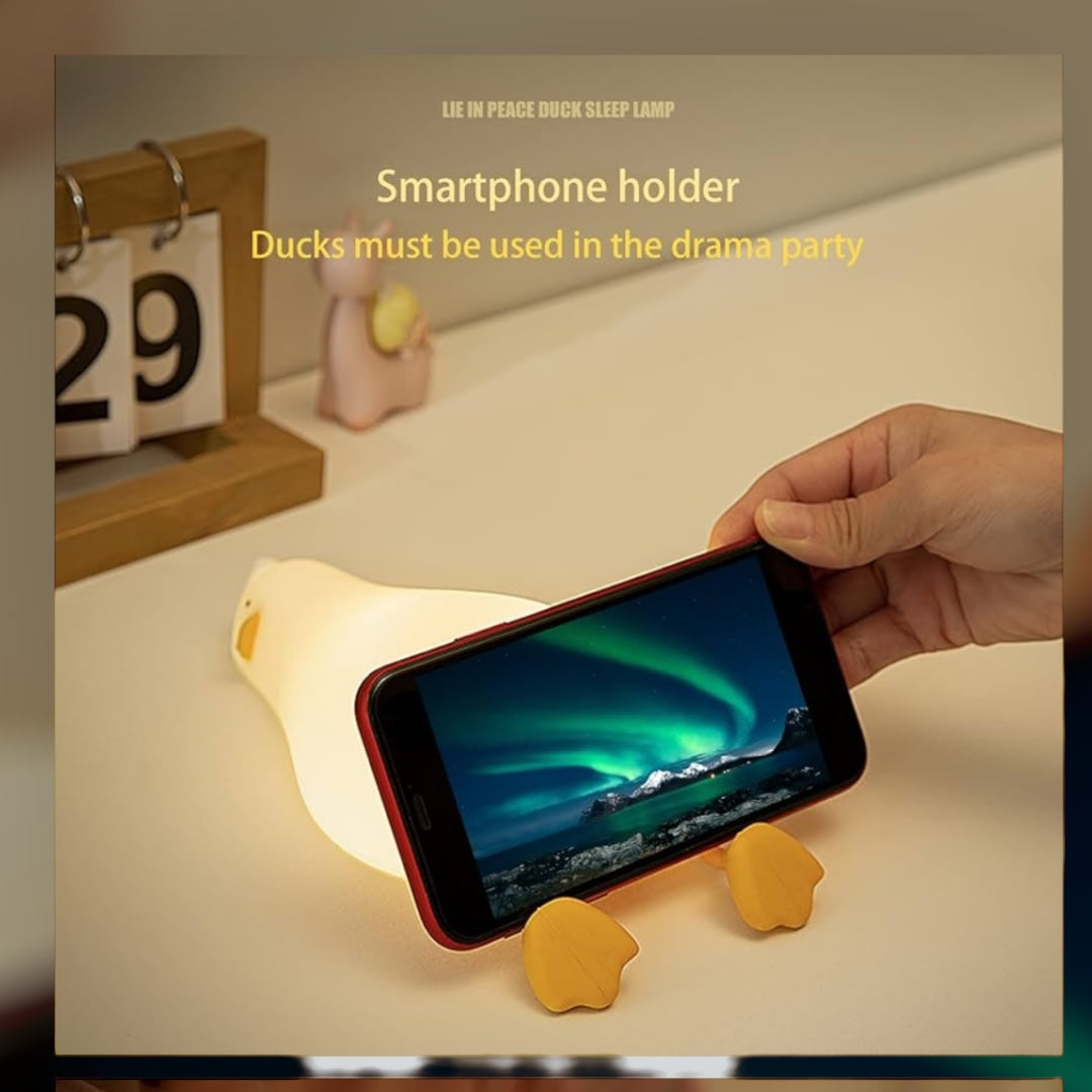 Lying Flat Duck Night Light