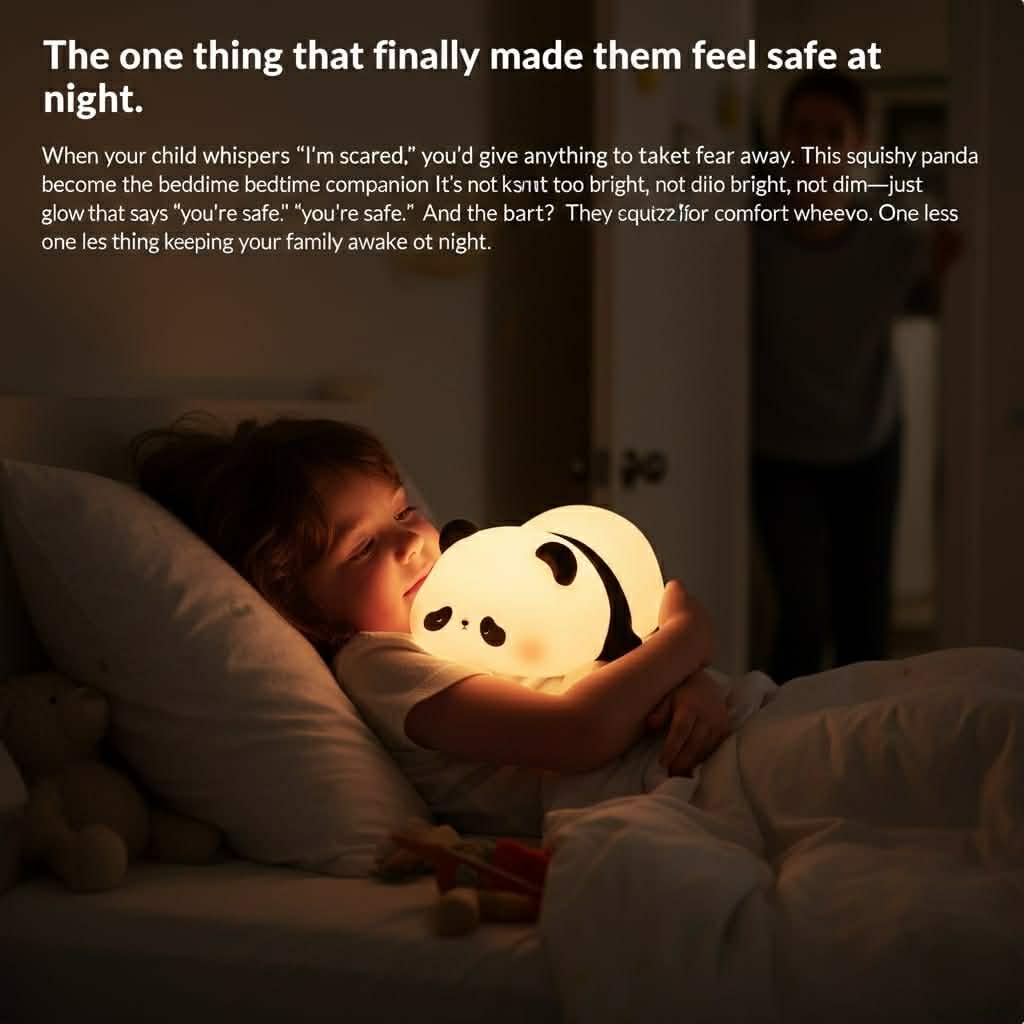 Cute Panda Night Light