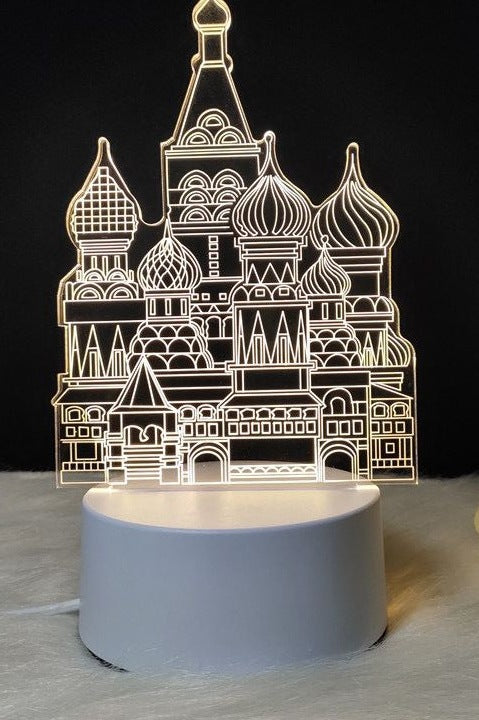 Smart Voice Control 3D LED Night Light